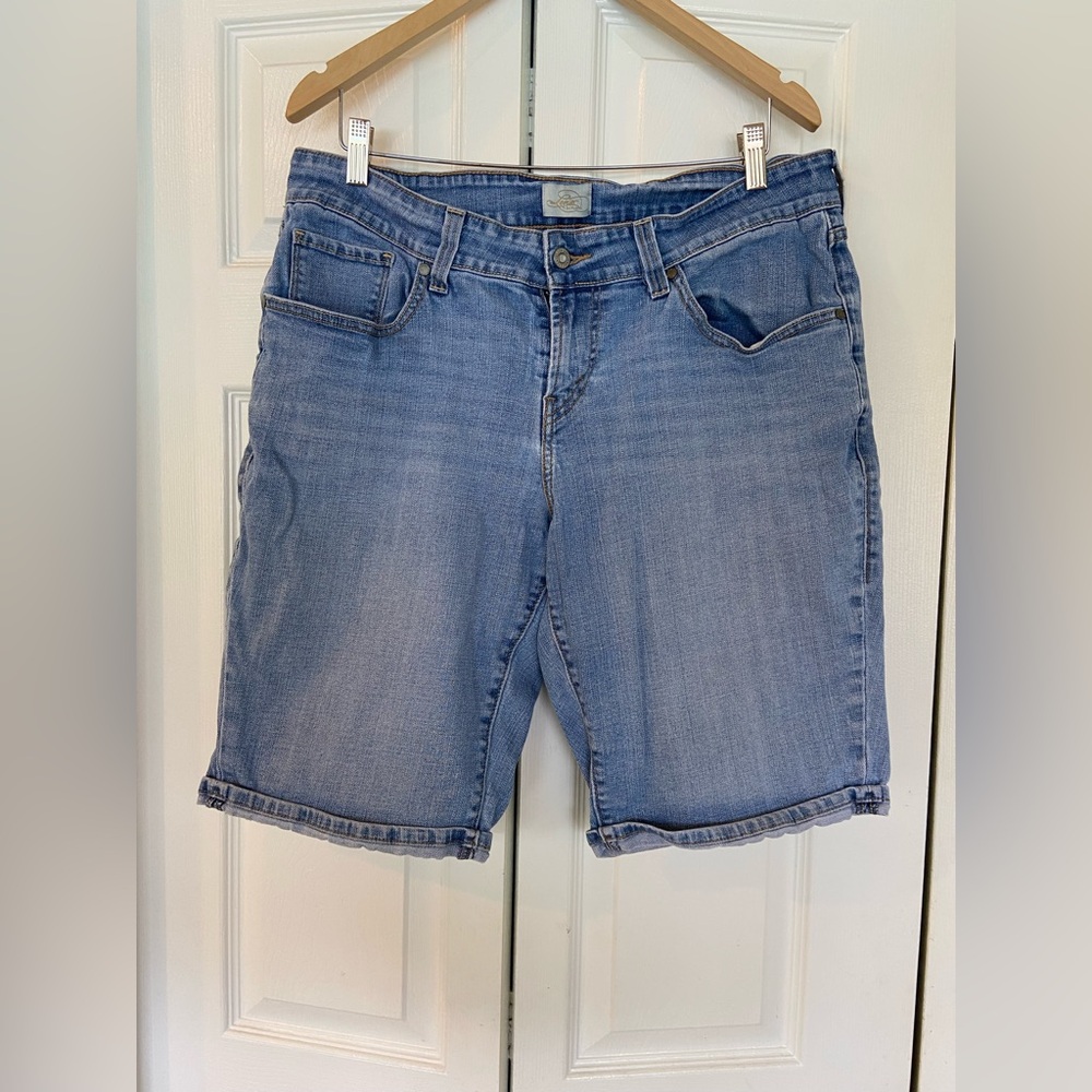 Levi's Light Blue Jean Shorts
